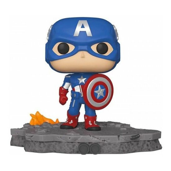 Figura Pop Marvel Avengers Captain America Assemble Exclusive