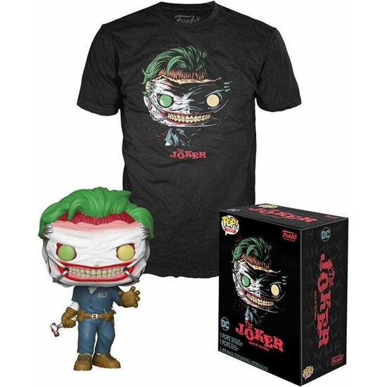 Comprar Set Figura Pop & Tee Dc Comics The Joker Exclusive M