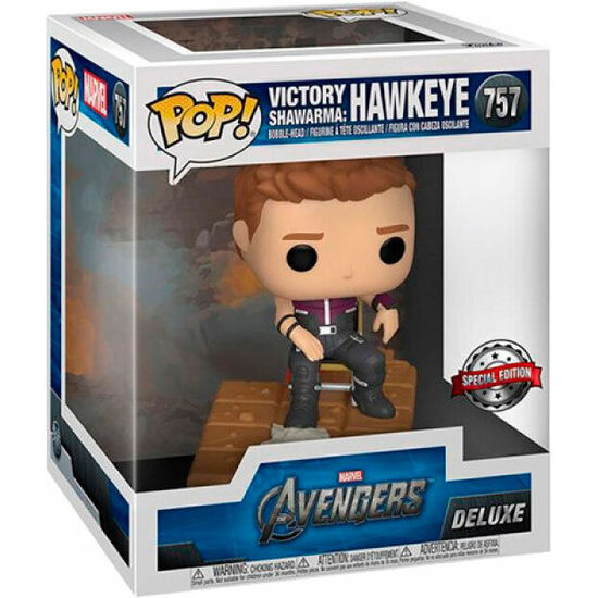 Comprar Figura Pop Marvel Avengers Hawkeye Victory Shawarma Exclusive