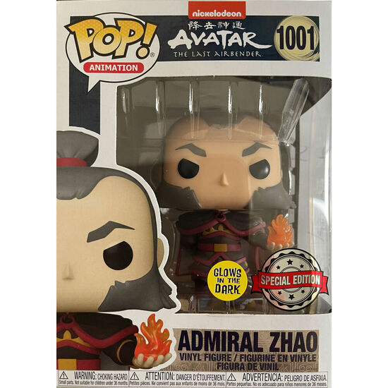 FIGURA POP AVATAR ADMIRAL ZHAO WITH FIREBALL EXCLUSIVE