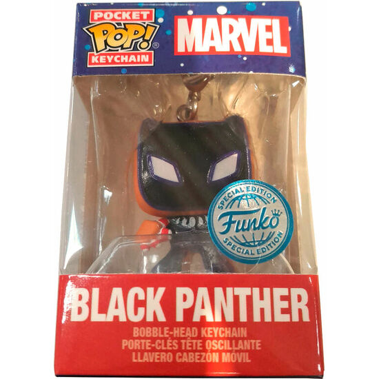 Comprar Llavero Pocket Pop Marvel Holiday Black Panther Exclusive