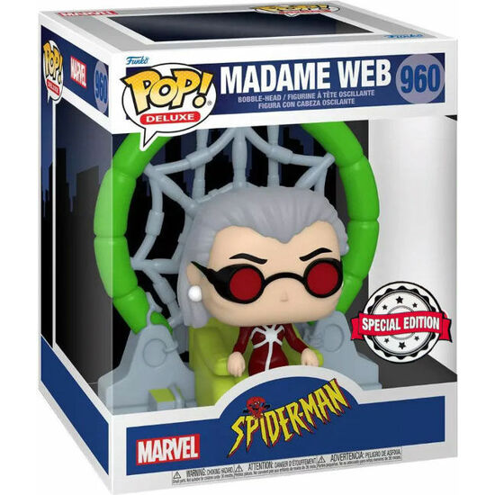 Comprar Figura Pop Marvel Spiderman Madame Web Exclusive