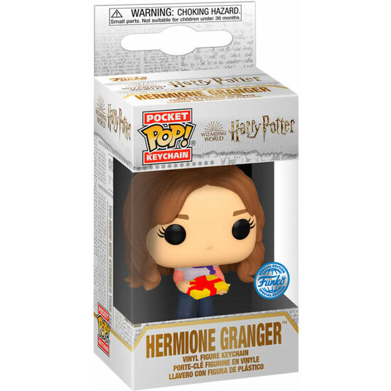 Llavero Pocket Pop Harry Potter Holiday Hermione Exclusive
