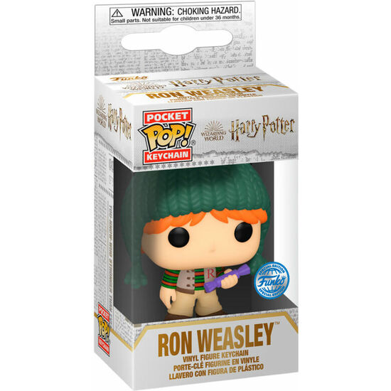 Comprar Llavero Pocket Pop Harry Potter Holiday Ron Exclusive