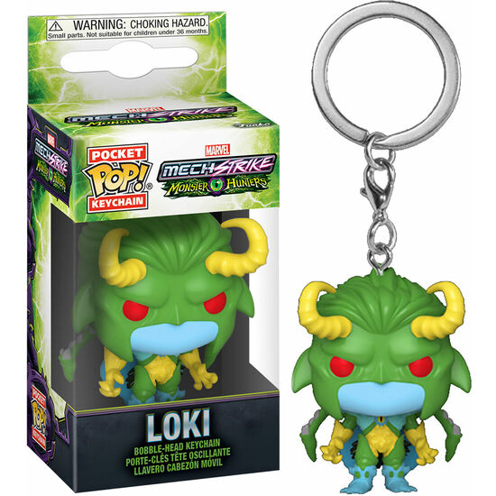 Comprar Llavero Pocket Pop Marvel Monster Hunters Loki