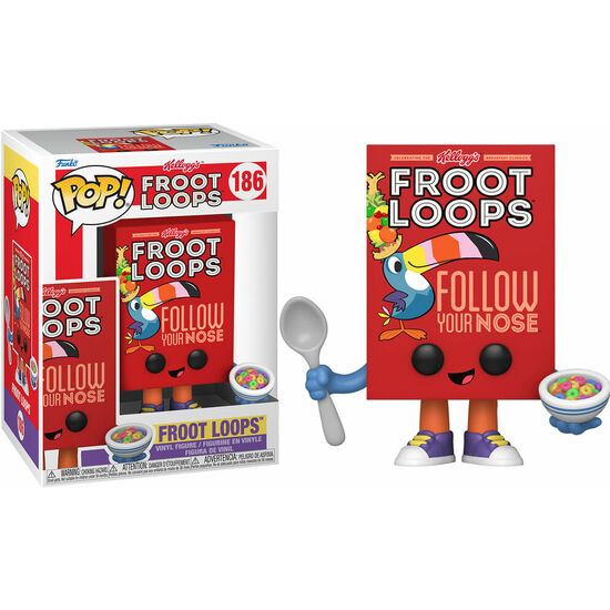Comprar Figura Pop Kelloggs Froot Loops Cereal Box