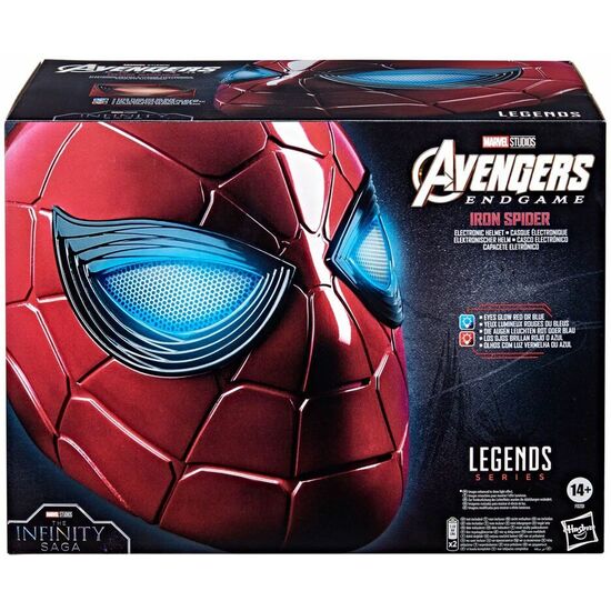 Comprar Replica Casco Spiderman Iron Spider Vengadores Avengers Marvel Legends