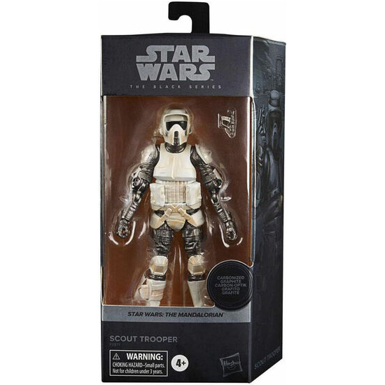 Comprar Figura Scout Trooper Carbonized Black Series Star Wars 15cm