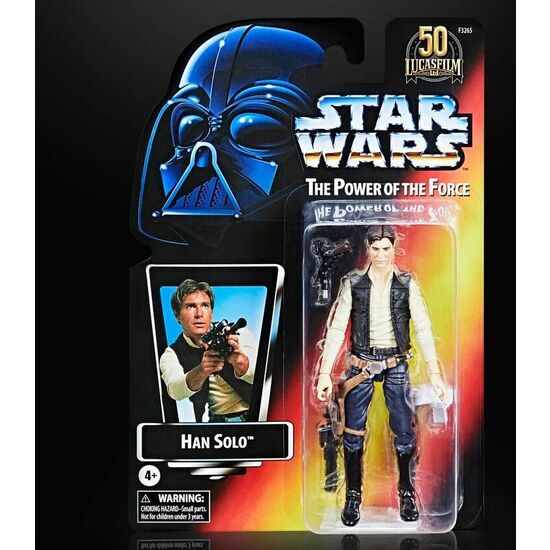 Comprar Figura Han Solo The Power Of The Force Star Wars 15cm