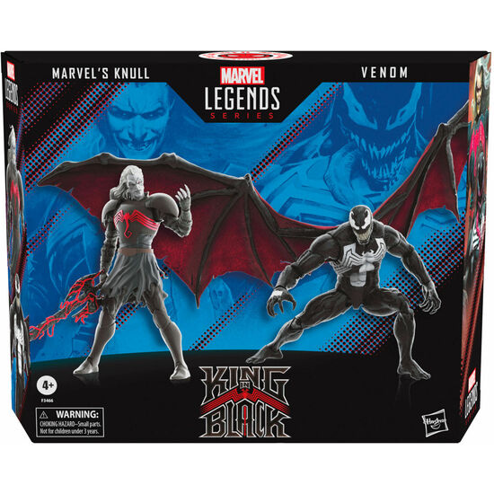 Comprar Set 2 Figuras Mavel Knull Y Venom King In Black Marvel Legends 15cm