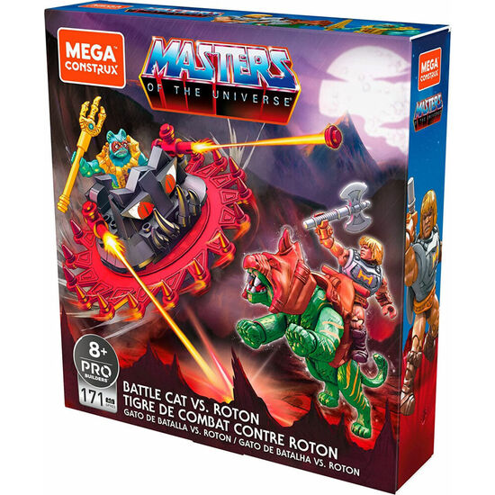 Comprar Construccion Mega Contrux Battle Cat Vs Roton Masters Of The Universe Origins