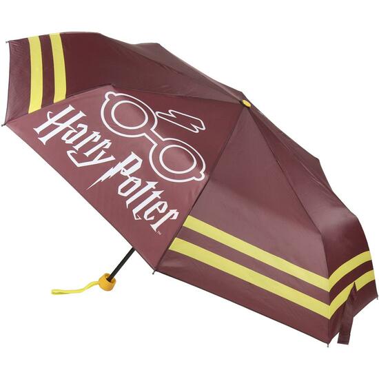 Paraguas Manual Plegable Harry Potter Burdeos