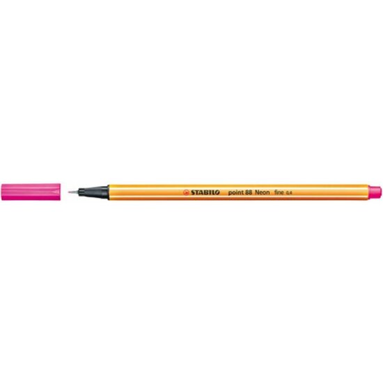 Rotulador Escritura Punta Fina 0.4mm Point88 Neon Color - Rosa Neon 056