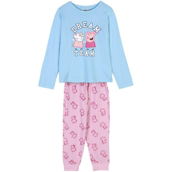 Comprar Pijama Largo Single Jersey Peppa Pig Light Blue