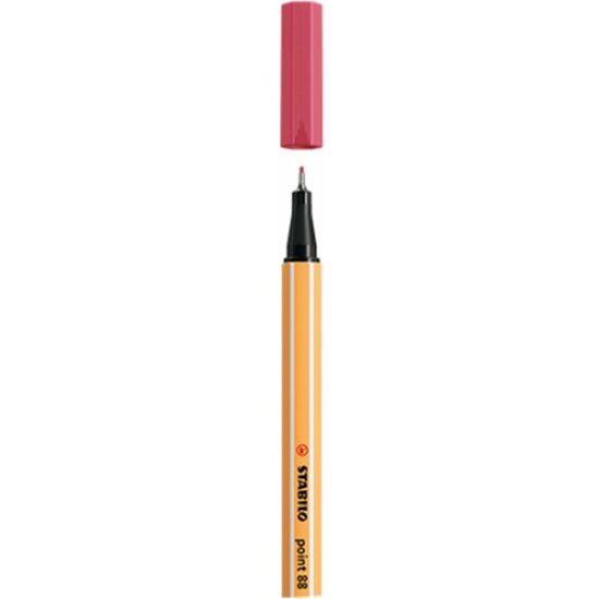 Comprar Rotulador Escritura Punta Fina 0.4mm Point88 Color - Rojo Fresa 49