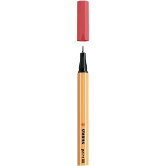 Comprar Rotulador Escritura Punta Fina 0.4mm Point88 Color - Rojo Oxido 47