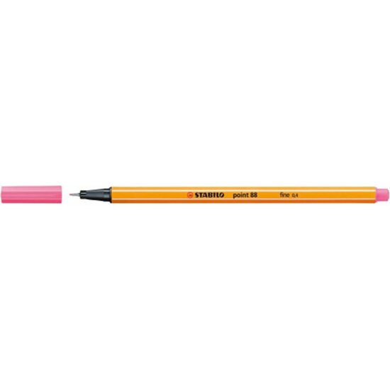 Rotulador Escritura Punta Fina 0.4mm Point88 Color - Rosa Claro 29
