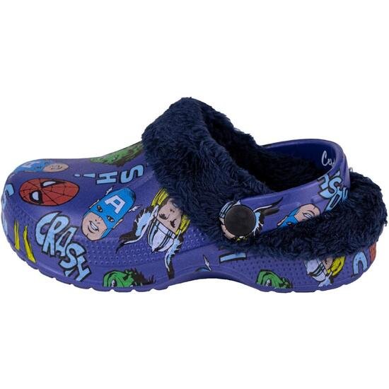 ZAPATILLAS DE CASA ZUECO BORREGUILLO AVENGERS DARK BLUE