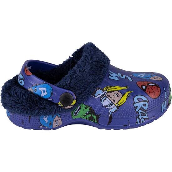 ZAPATILLAS DE CASA ZUECO BORREGUILLO AVENGERS DARK BLUE