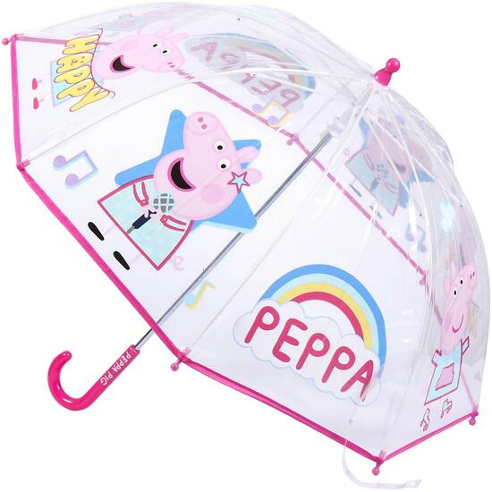Comprar Paraguas Manual Poe Burbuja Peppa Pig Pink
