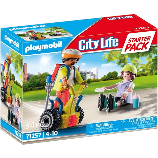 Comprar Playmobil City Life Starter Pack Rescate Balance Racer