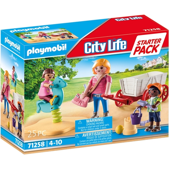 Comprar Playmobil City Life Starter Pack Educadora Con Carrito