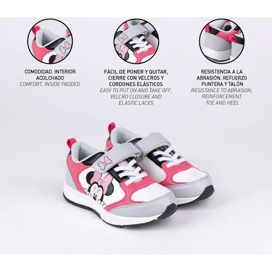 DEPORTIVA SUELA TPR MINNIE PINK
