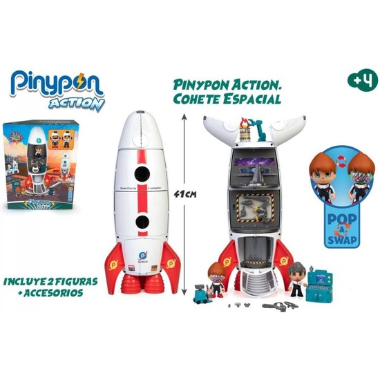 Cohete Espacial Pinypon Action