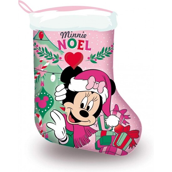Comprar Calcetin Papa Noel 42cm Minnie Mouse Lucky