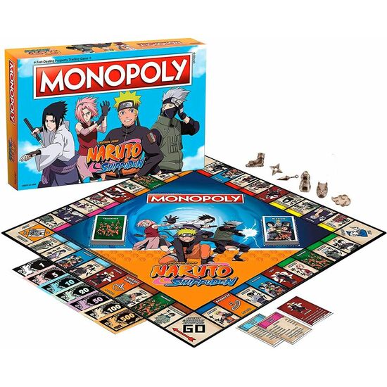 Comprar Juego Monopoly Naruto Shippuden