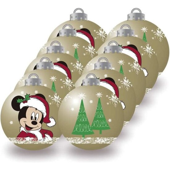 Bolas Navidad 6cm Pack 10 Minnie Mouse Lucky