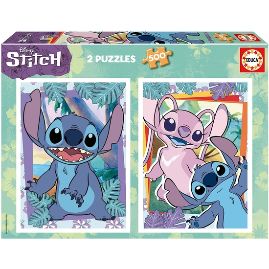 Comprar Stitch Puzzle Doble 2x500 Piezas
