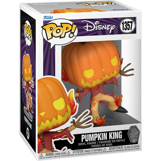 Comprar Figura Pop Disney Pesadilla Antes De Navidad 30th Anniversary Pumpkin King