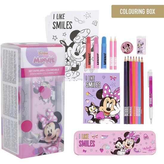 Comprar Set Papelería Coloreable Minnie