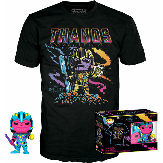 Comprar Set Figura Pop & Tee Marvel Infinity Saga Thanos Exclusive