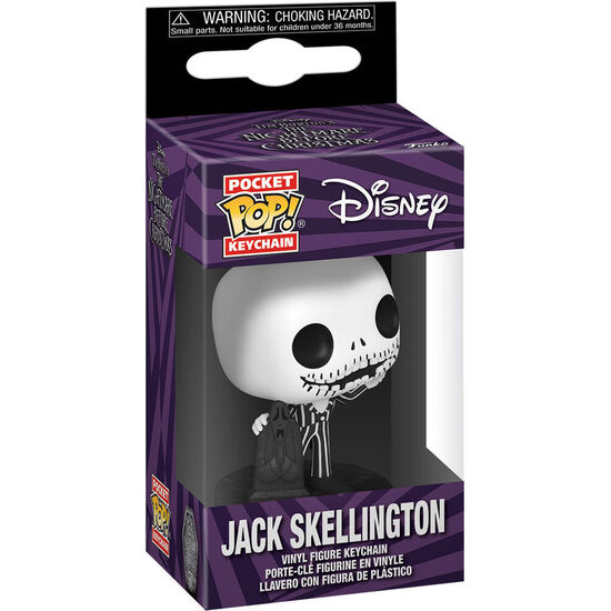 Comprar Llavero Pocket Pop Disney Pesadilla Antes De Navidad 30th Anniversary Jack Skellington