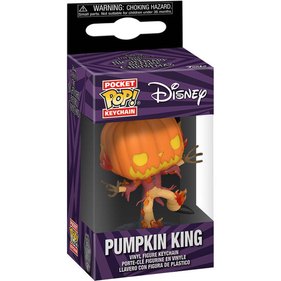 Comprar Llavero Pocket Pop Disney Pesadilla Antes De Navidad 30th Anniversary Pumpkin King