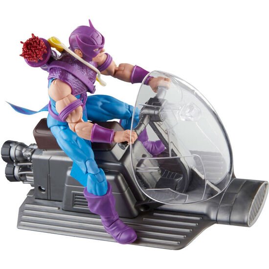 FIGURA HAWKEYE WITH SKY-CYCLE BEYOND EARTHS MIGHTIEST LOS VENGADORES AVENGERS MARVEL 15CM