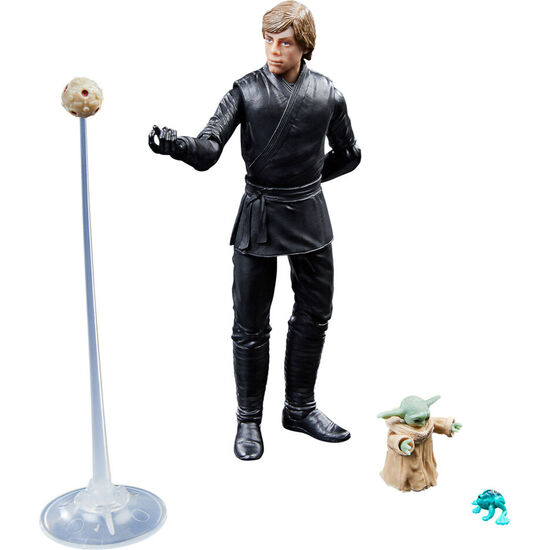 Figura Luke Skywalker & Grogu El Libro De Boba Fett Star Wars 15cm