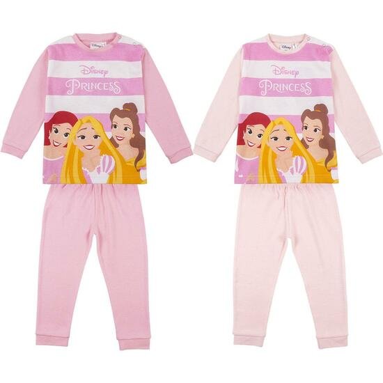PIJAMA LARGO INTERLOCK PRINCESS PINK CERDA