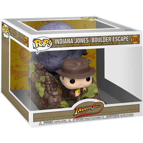 Figura Pop Moment Indiana Jones - Indiana Jones Boulder Escape