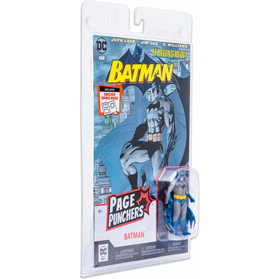 FIGURA BATMAN + COMIC BATMAN DC COMICS 7CM