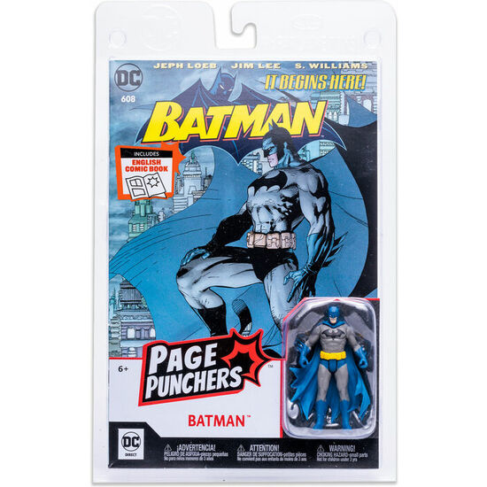Comprar Figura Batman + Comic Batman Dc Comics 7cm
