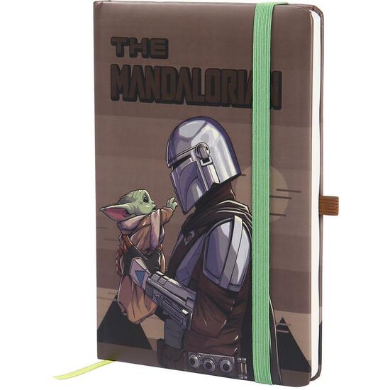 Cuaderno A5 The Mandalorian Brown