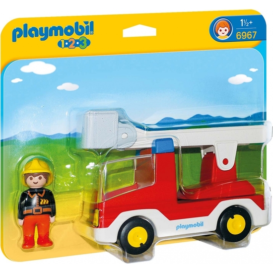 Comprar Playmobil 1.2.3 Camión Bomberos