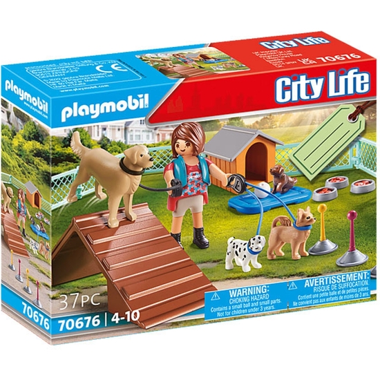 Comprar Playmobil City Life Set Entrenadorperros