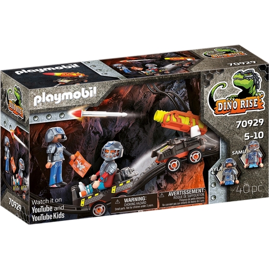 Comprar Playmobil Dino Mine Carro De Cohetes