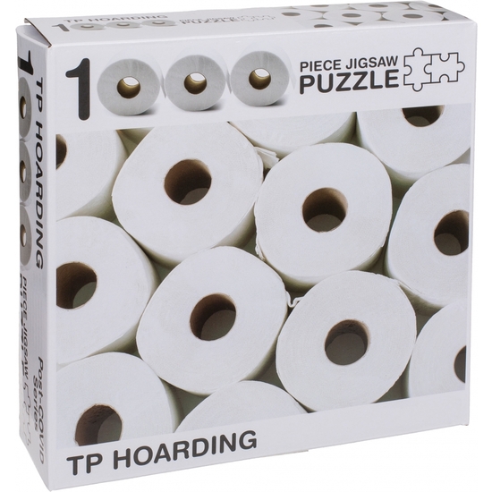 Puzzle 1000 Piezas Rollo Papel Higiénico