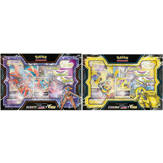 Comprar Pack 6 Blisters Juego Cartas Coleccionables Deoxys Vmax & Zeraora Vmax Pokemon Surtido