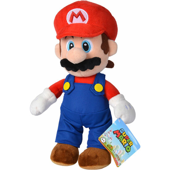 Comprar Peluche Mario Super Mario Bros 30cm